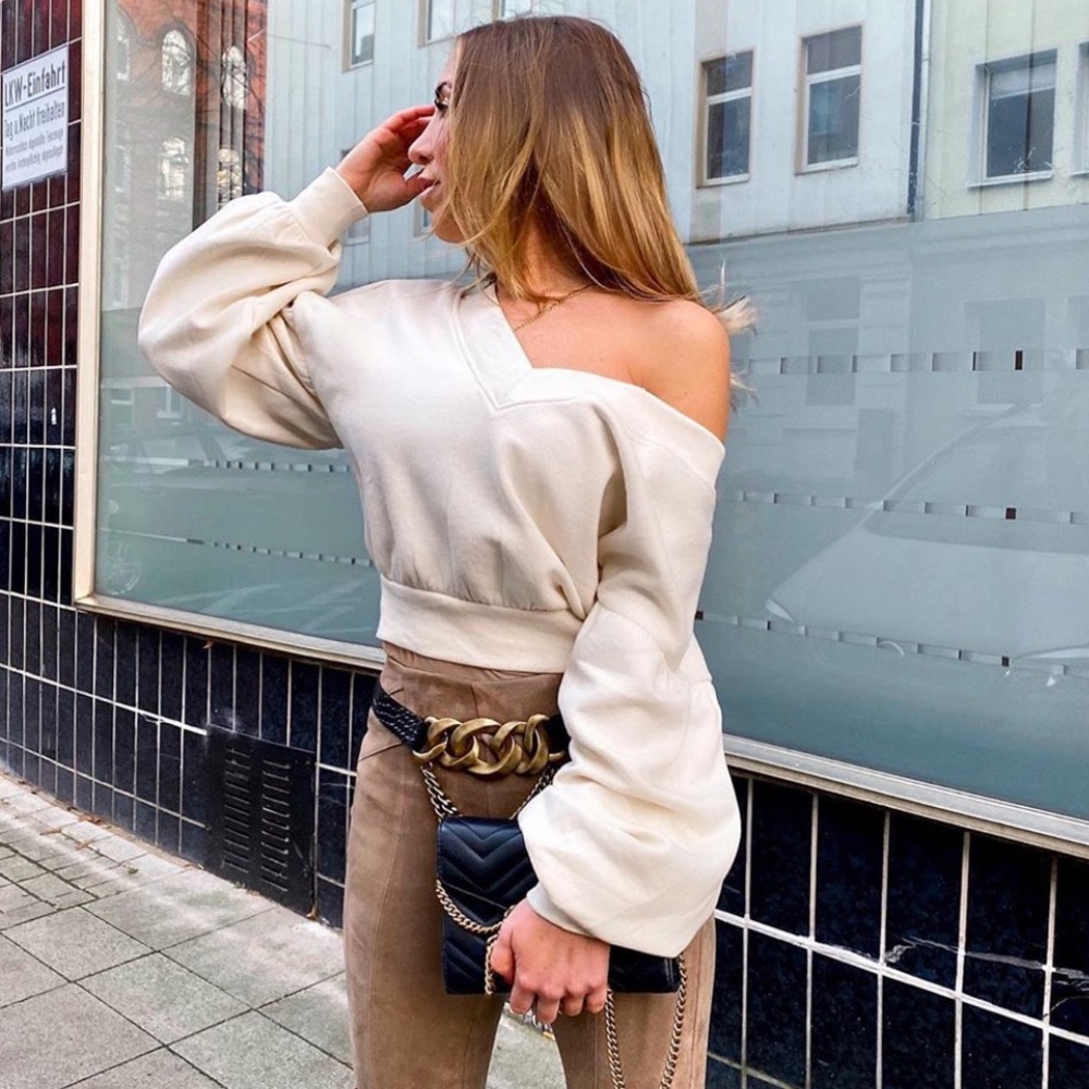 NWT Zara Limited Edition Leather and Link Belt - Picture 9 of 15